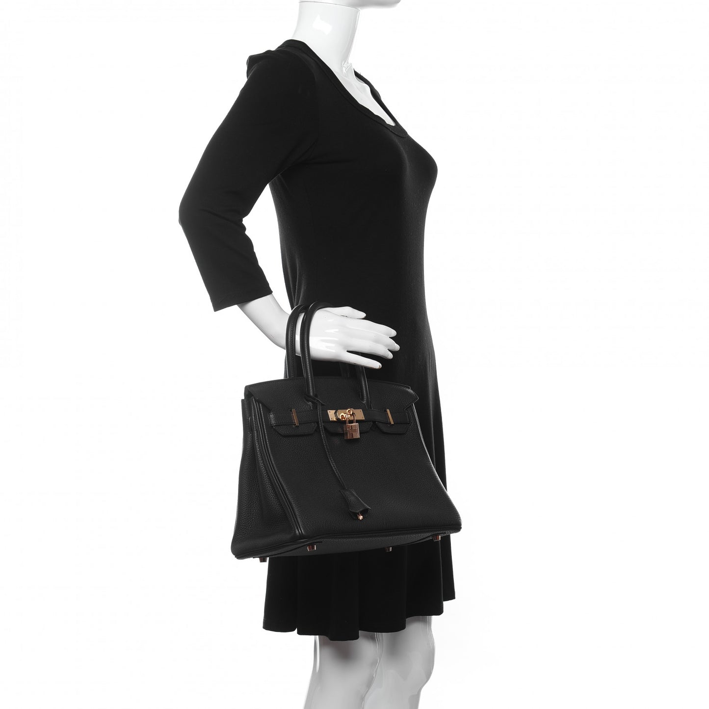 Togo Birkin 30 Black