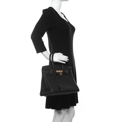 Hermes Togo Birkin 30 Black 2 of 11