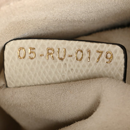 Christian Dior Grained Calfskin Mini Saddle Bag White 7 of 13