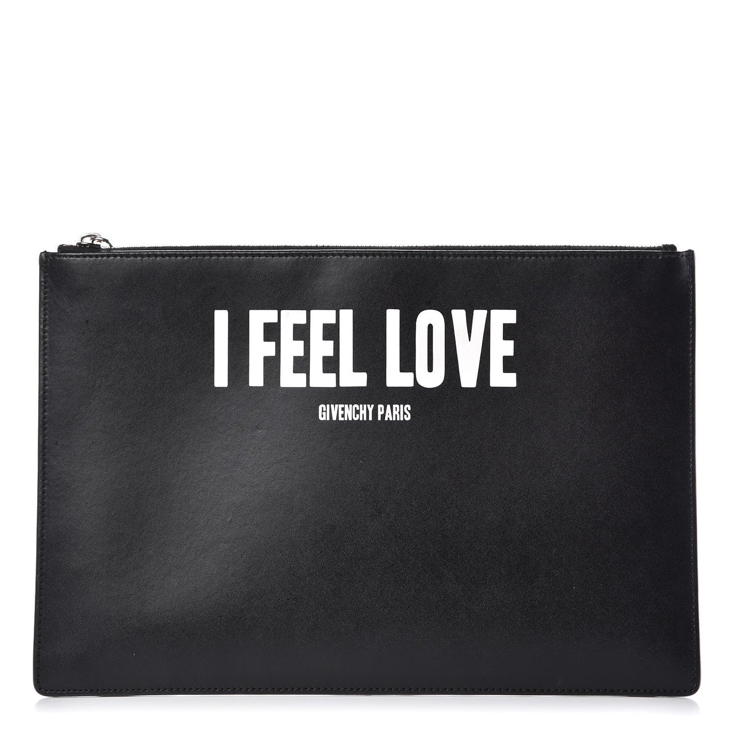 Calfskin I Feel Love Medium Pouch Black