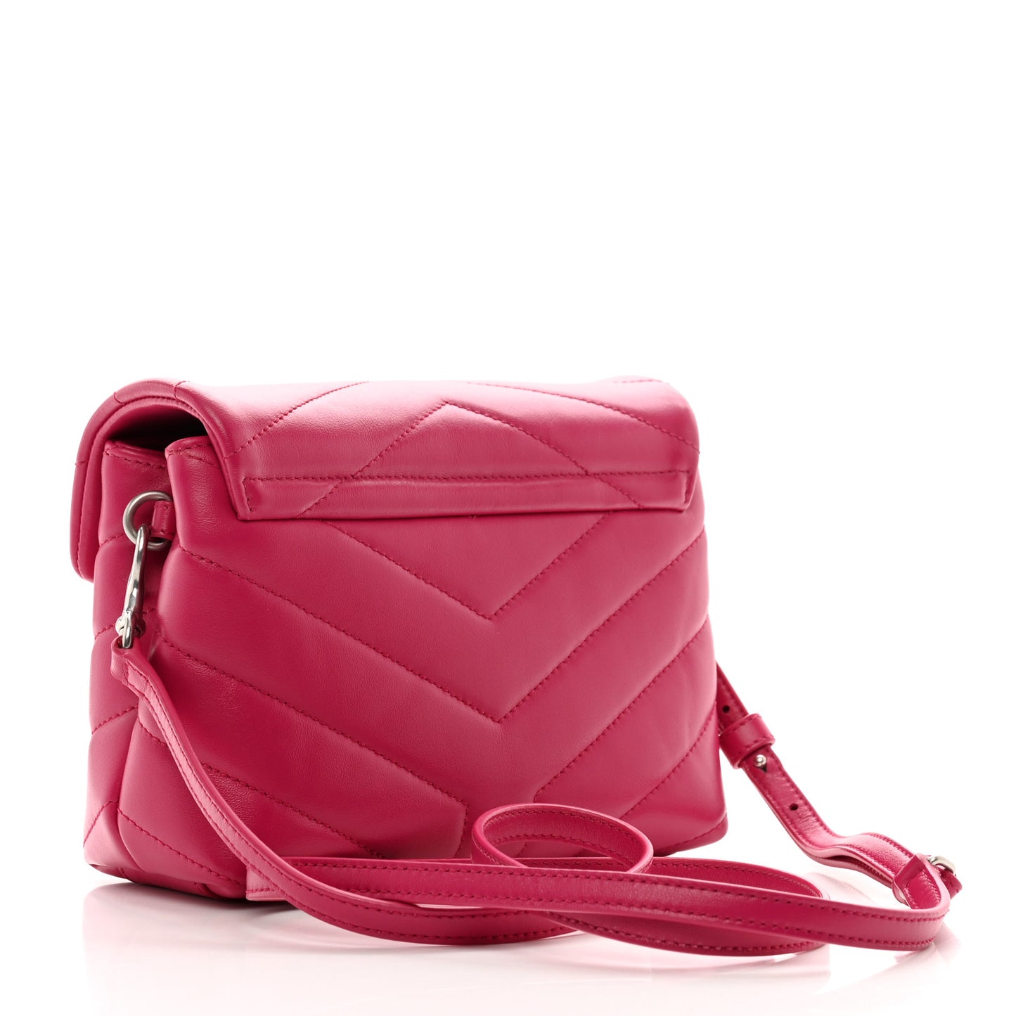 Calfskin Y Quilted Monogram Toy Loulou Crossbody Bag Freesia