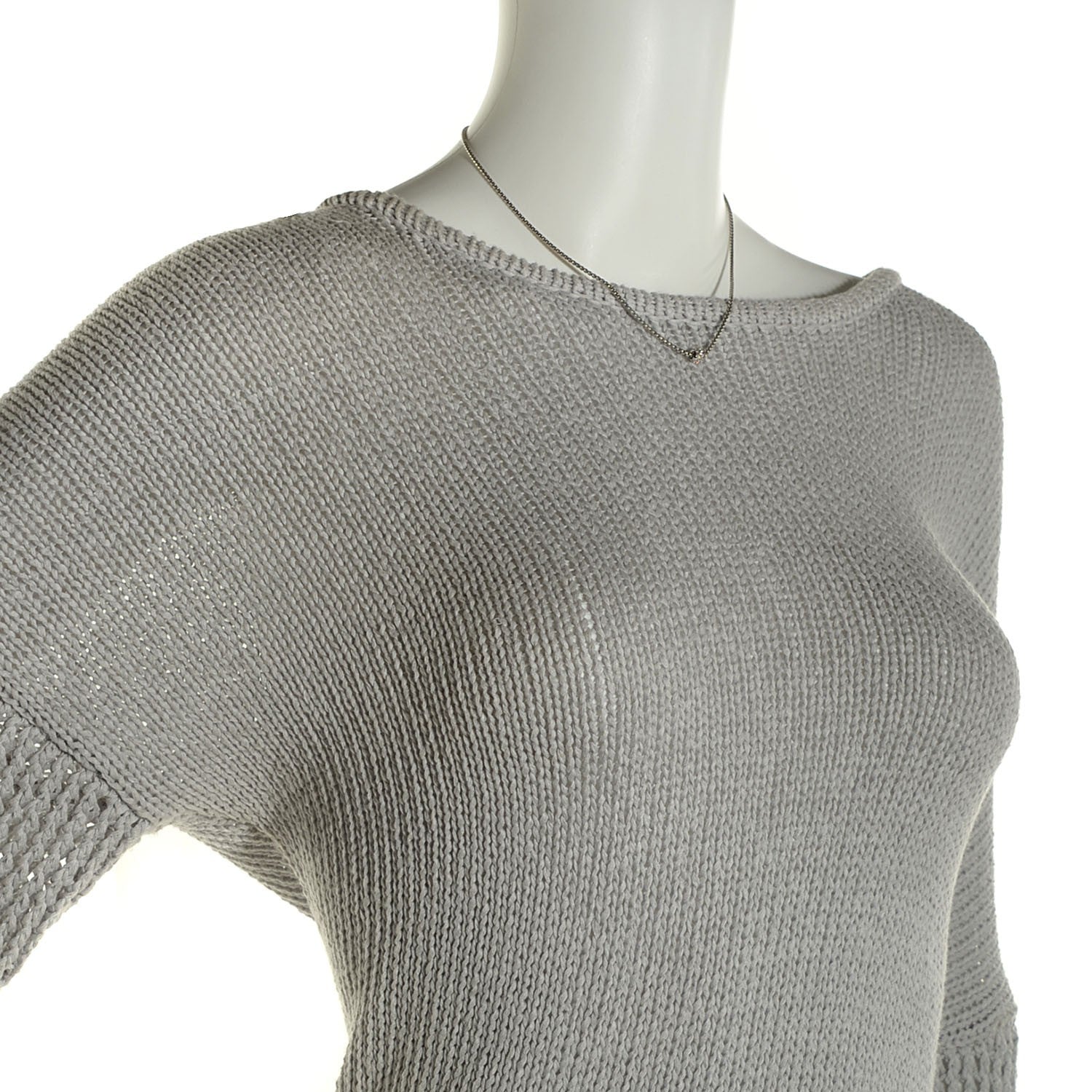 David Yurman Sterling Silver Pave Diamond Petite Bead Necklace 2 of 5