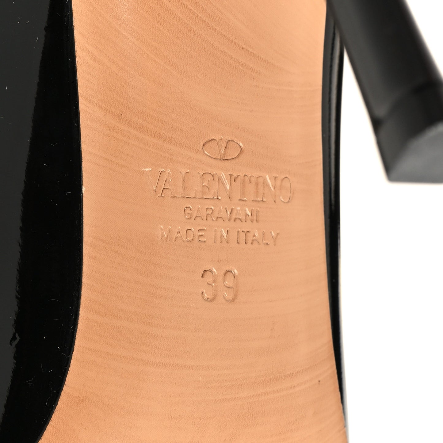 Patent One Stud 100mm Pumps 39 Black