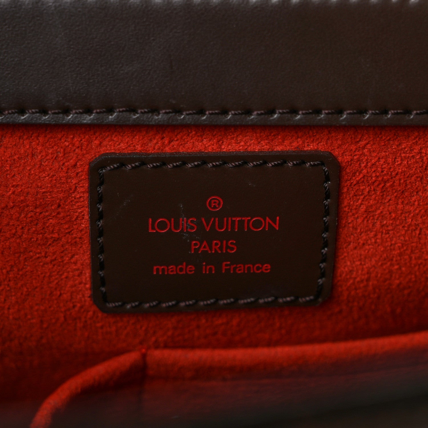 Louis Vuitton Damier Ebene Sarria Seau 6 of 13