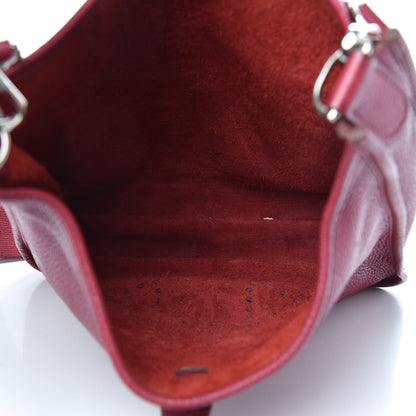 Hermes Taurillon Clemence Evelyne III PM Rubis 5 of 10