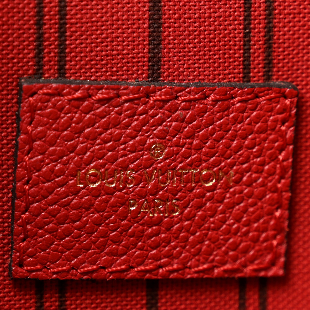 Louis Vuitton Empreinte Pochette Metis Scarlet 6 of 13