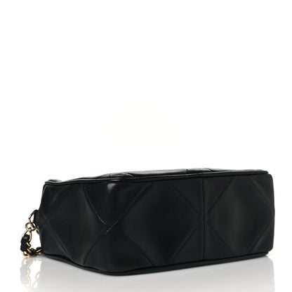 Chanel Lambskin Quilted CC Tassel Camera Case Black 3 of 10