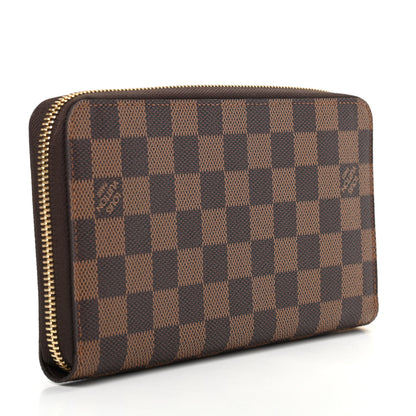 Louis Vuitton Damier Ebene Zippy Organizer Wallet 3 of 7