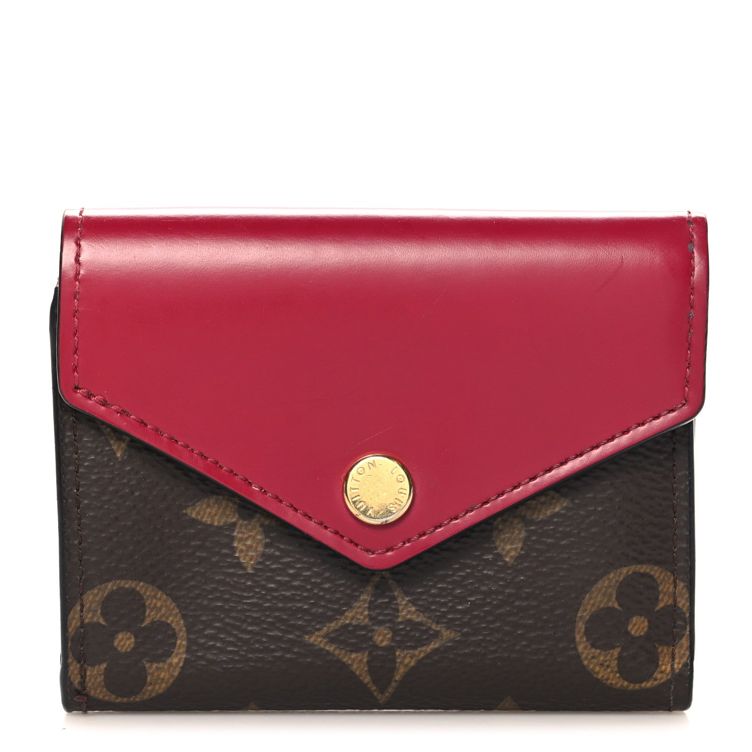 Louis Vuitton Monogram Zoe Wallet Fuchsia 1 of 8
