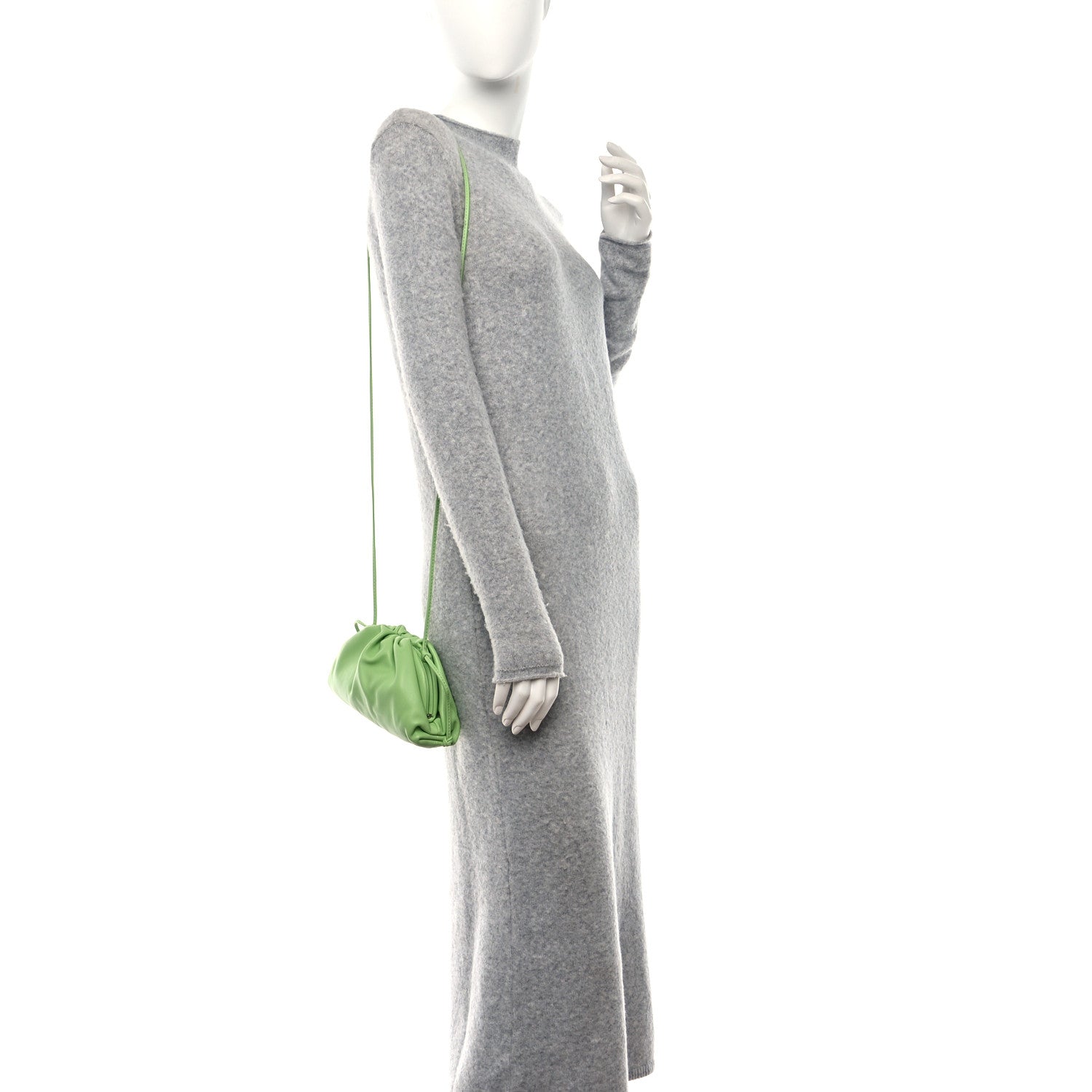 Bottega Veneta Butter Calfskin The Mini Pouch Pistachio 2 of 10