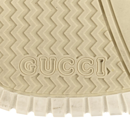 Gucci Guccissima Mirror Effect Womens Re-Web Sneakers 37.5 Silver 6 of 11