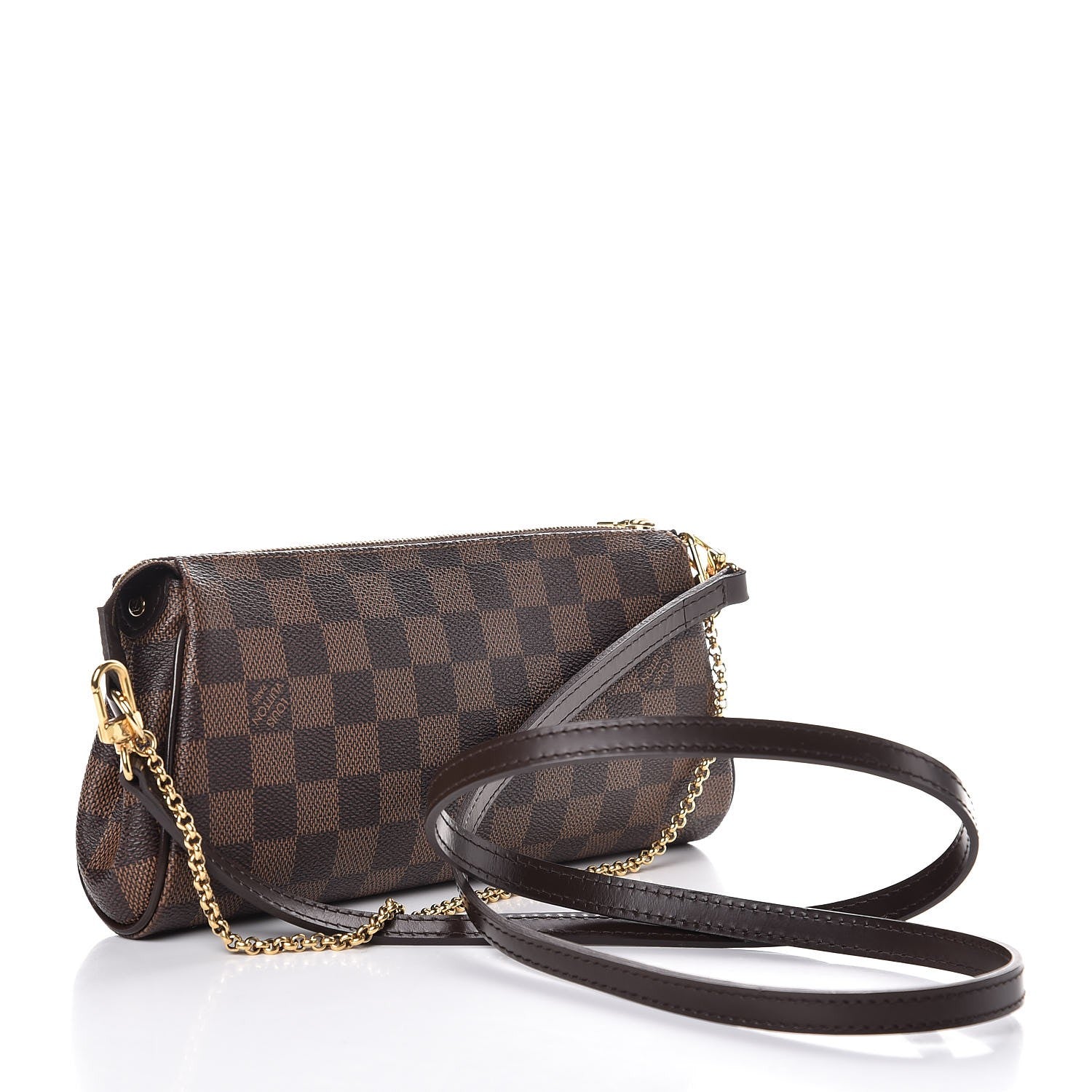 Louis Vuitton Damier Ebene Eva Clutch 4 of 7