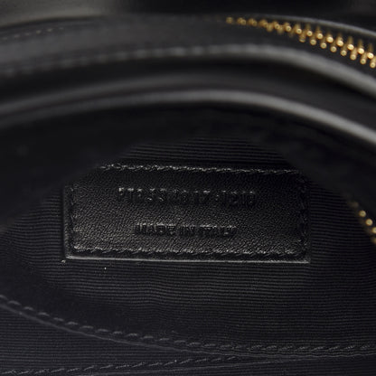 Saint Laurent Velour Matelasse Monogram Lou Belt Bag Black 6 of 10
