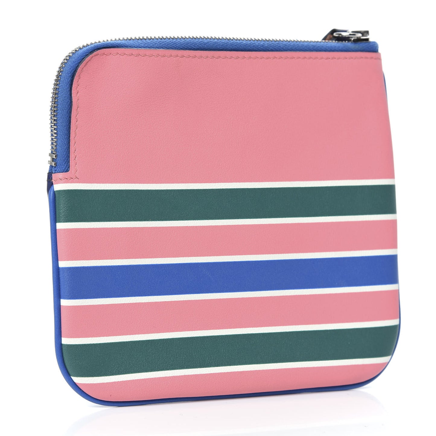 Swift Couverture Nouvelle Carre Pocket Pouch Bleu Encre Rose D'Ete