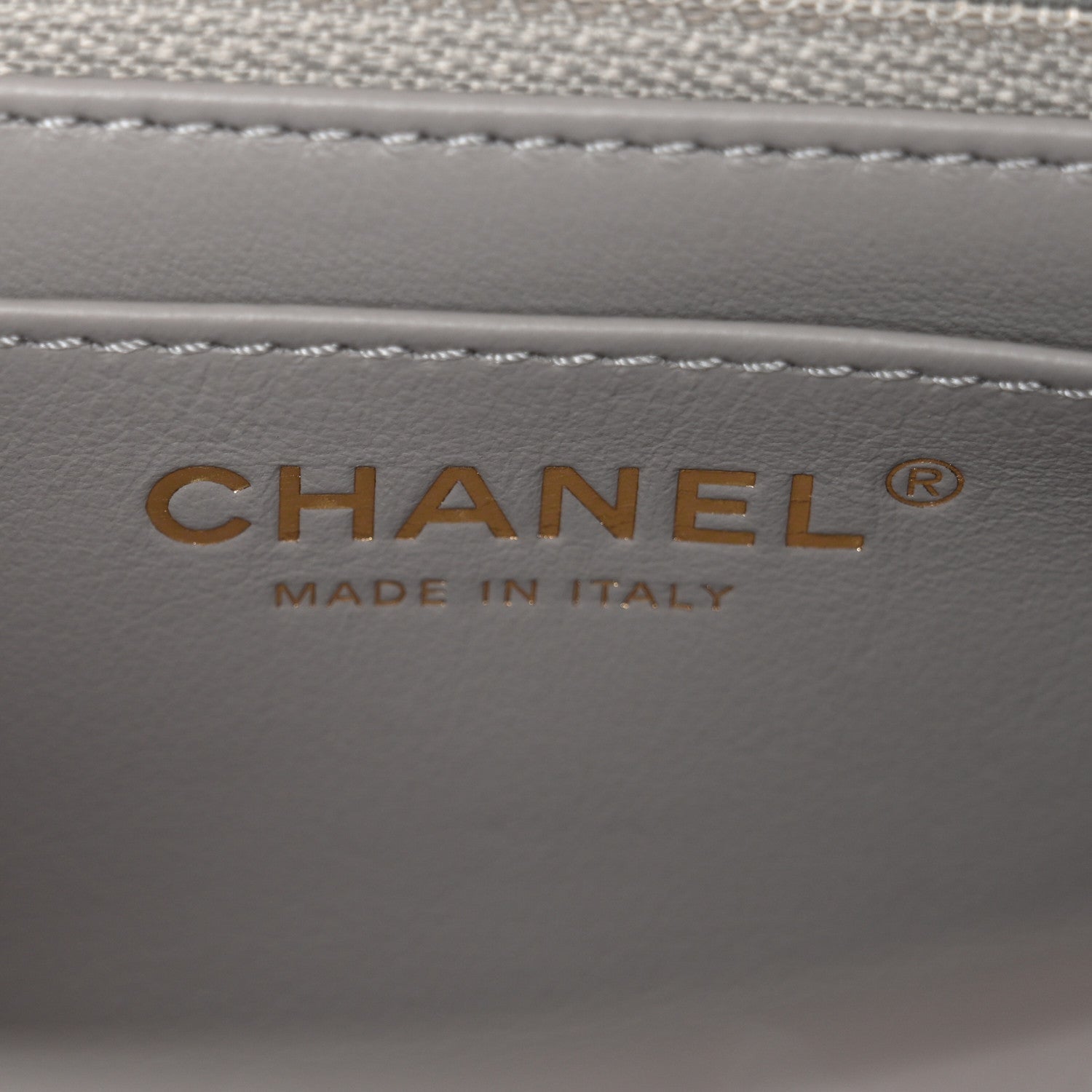 Chanel Lambskin Quilted Mini Pearl Crush Flap Light Grey 6 of 12