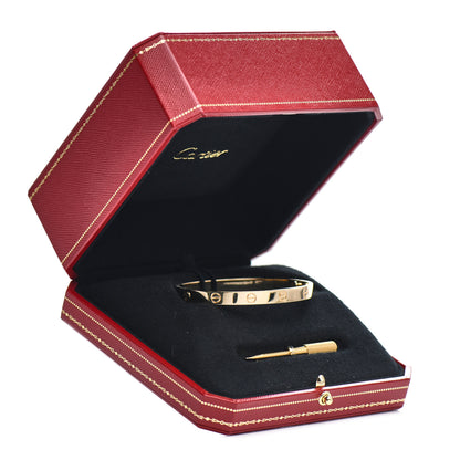 Cartier 18K Yellow Gold LOVE Bracelet 18 4 of 4