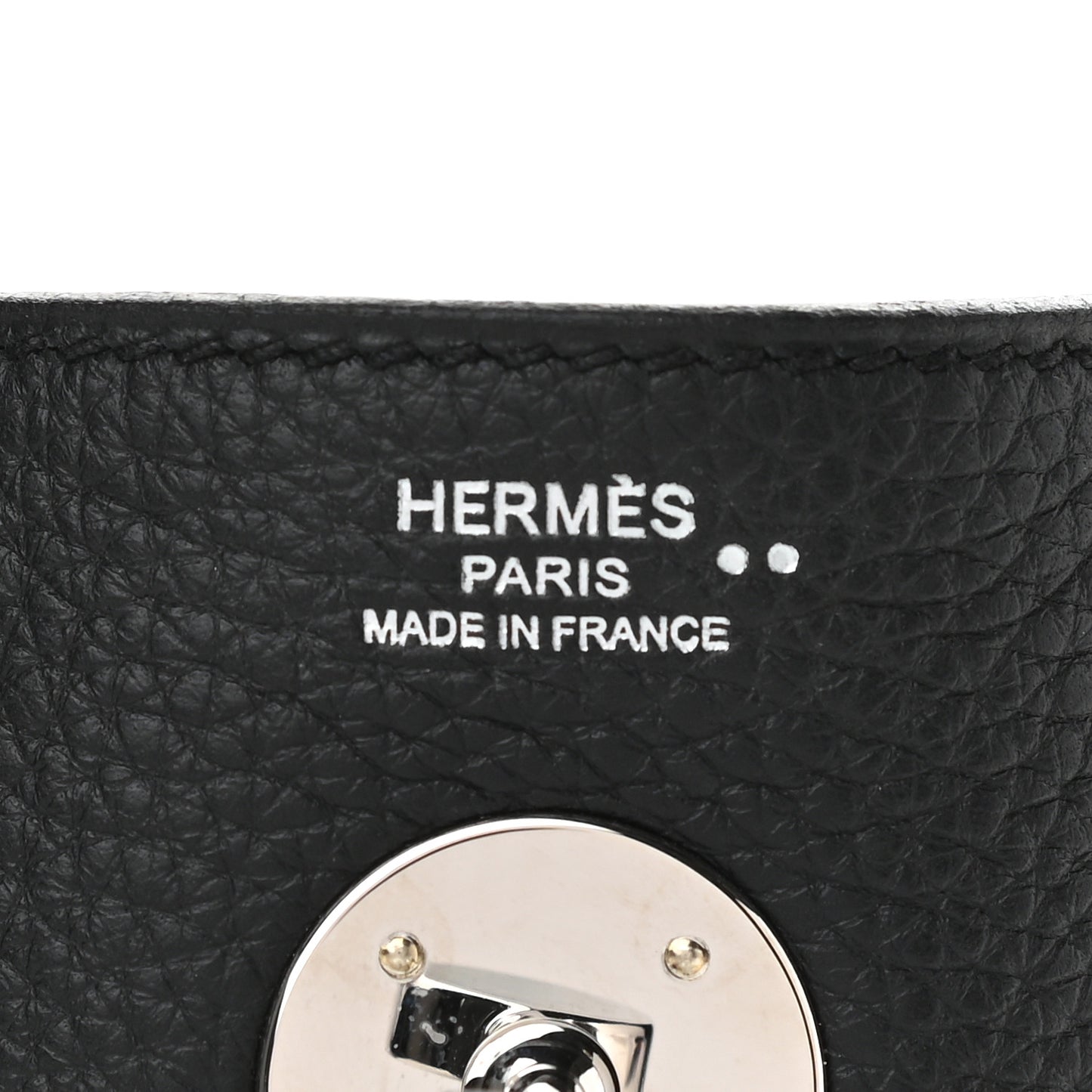 Taurillon Clemence Matte Niloticus Crocodile Touch Lindy 26 Black