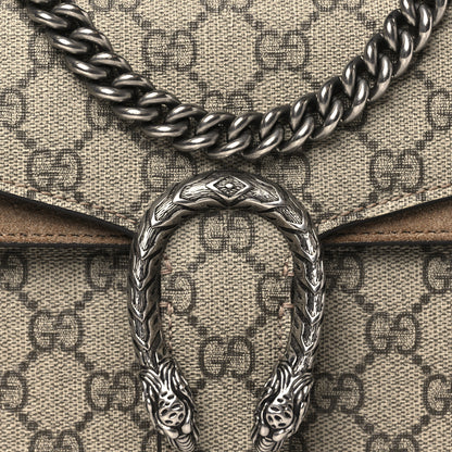 Gucci GG Supreme Monogram Mini Dionysus Shoulder Bag Taupe 8 of 12