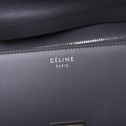 Celine Box Calfskin Classic Box Flap Bag Anthracite 10 of 11