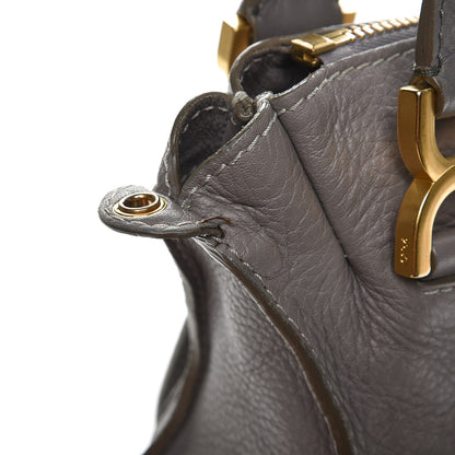 Chloe Calfskin Medium Marcie Satchel Cashmere Grey 13 of 14