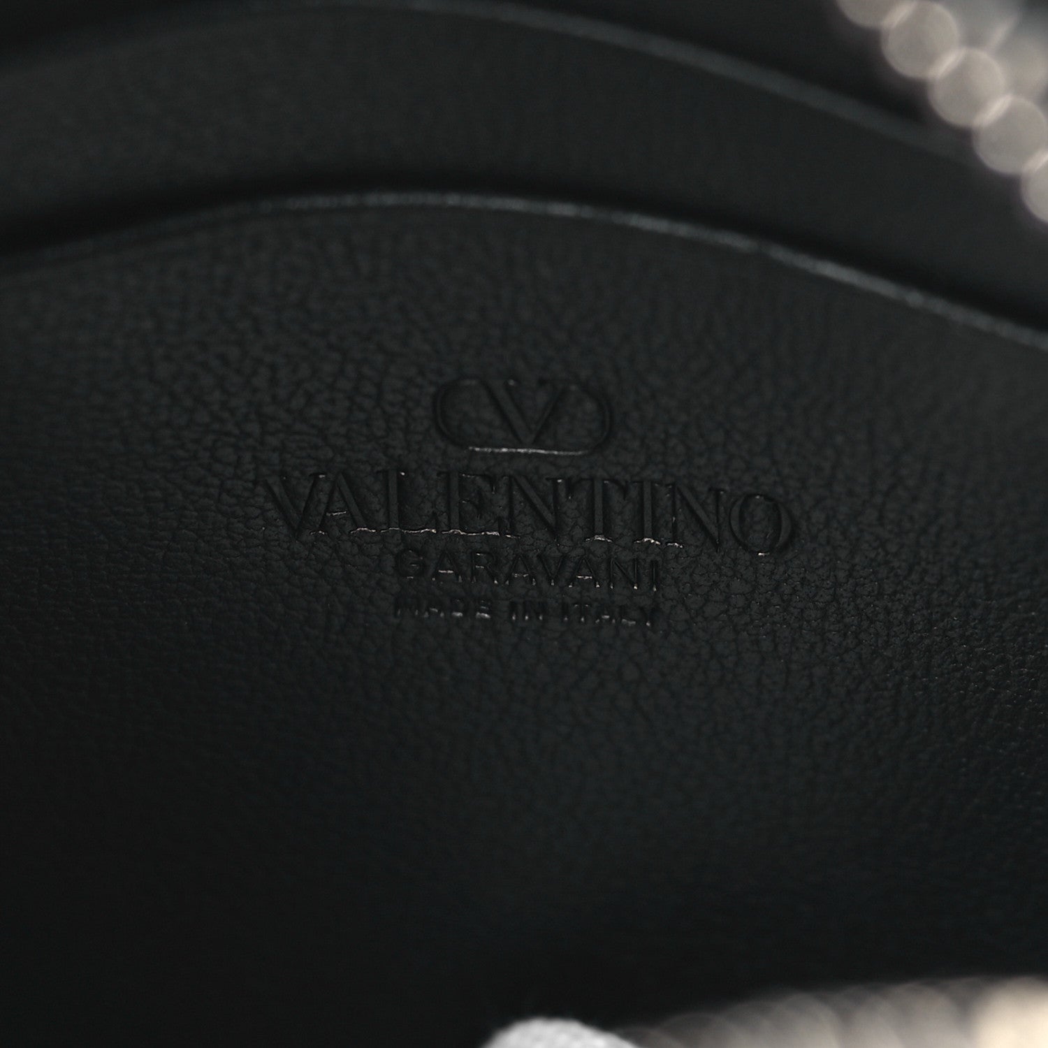 Valentino Garavani Toile Iconographe Calfskin Vlogo Small Mens VLogo Crossbody Black 6 of 9