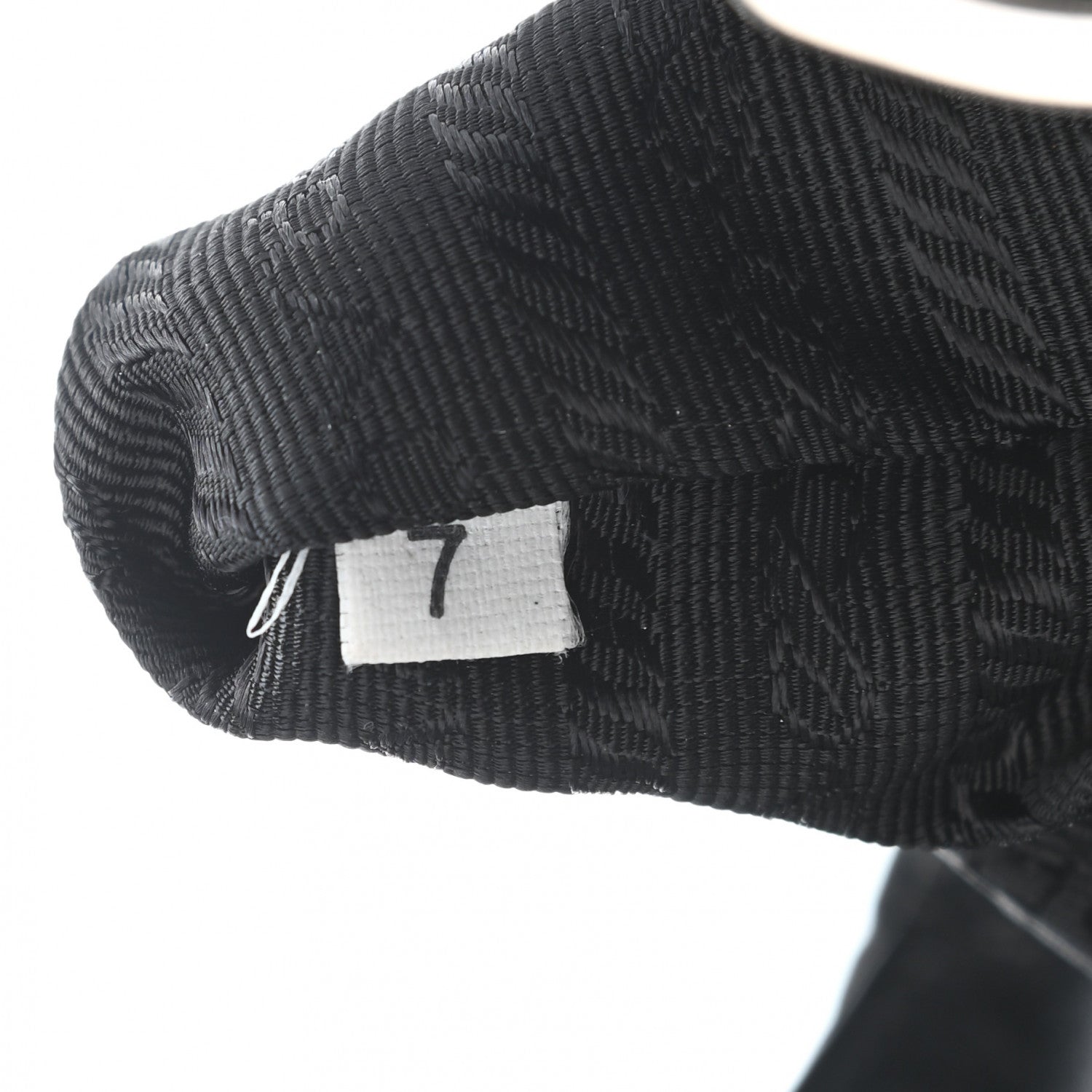 Prada Nylon Calfskin Buckle Shoulder Bag Black 7 of 14
