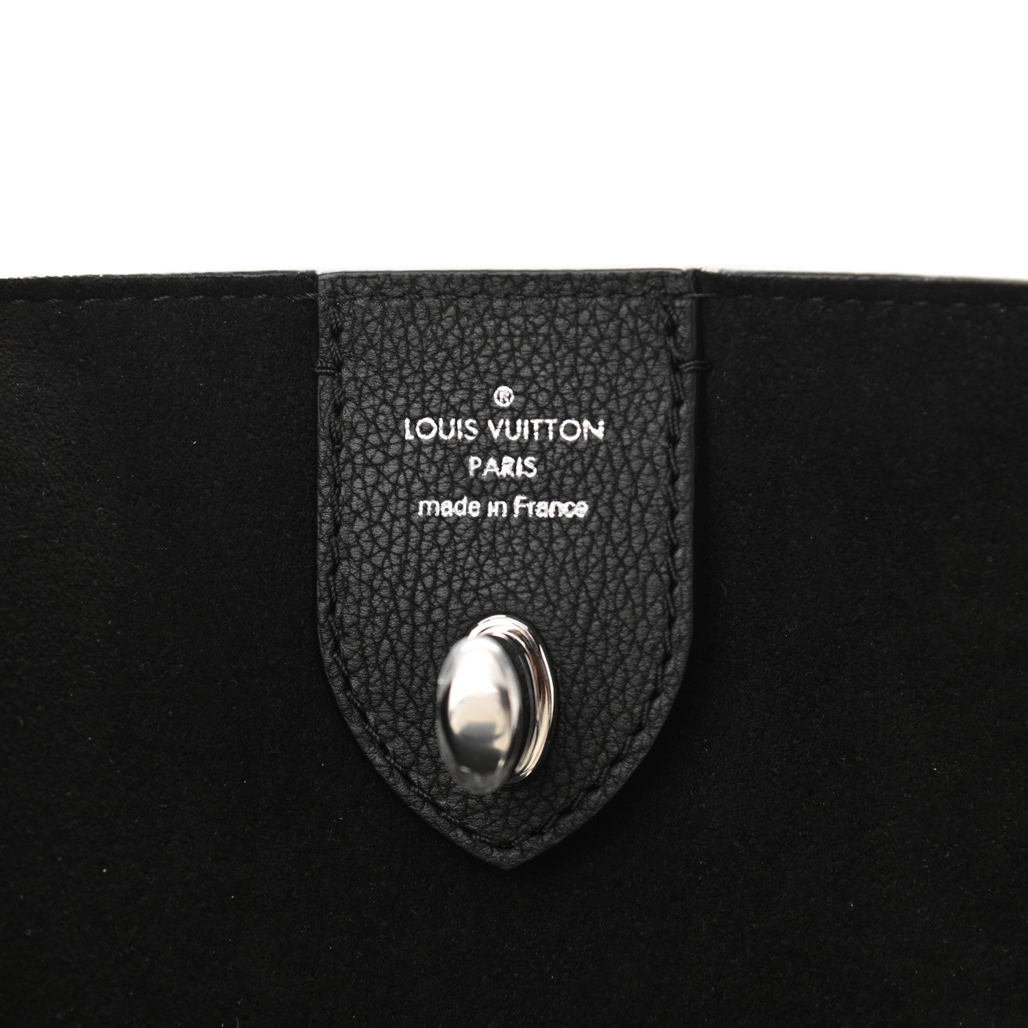 Louis Vuitton Calfskin Lockme Go Tote Black 6 of 9