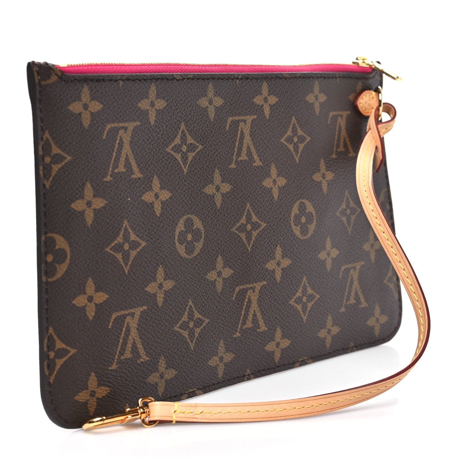 Louis Vuitton Monogram Neverfull MM GM Pochette Pivoine 3 of 7