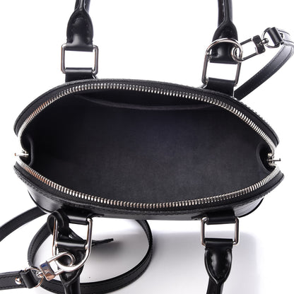 Louis Vuitton Epi Alma BB Black 6 of 9