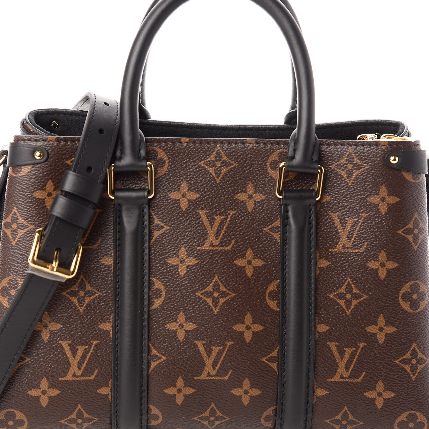 Louis Vuitton Monogram Soufflot BB Black 7 of 9