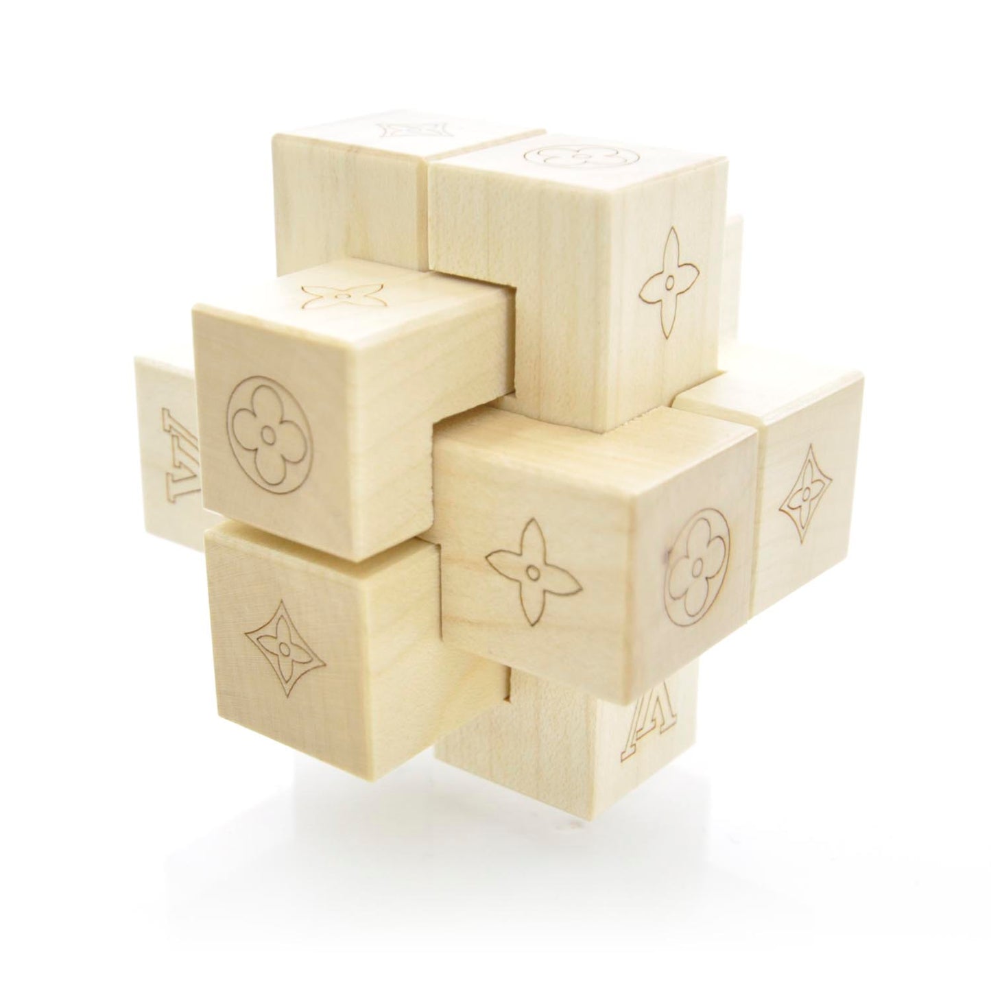 Le Pateki Wood Cube Puzzle VIP Gift