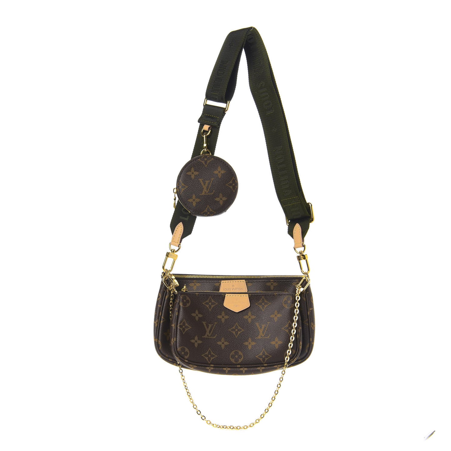 Monogram Multi Pochette Accessories Kaki