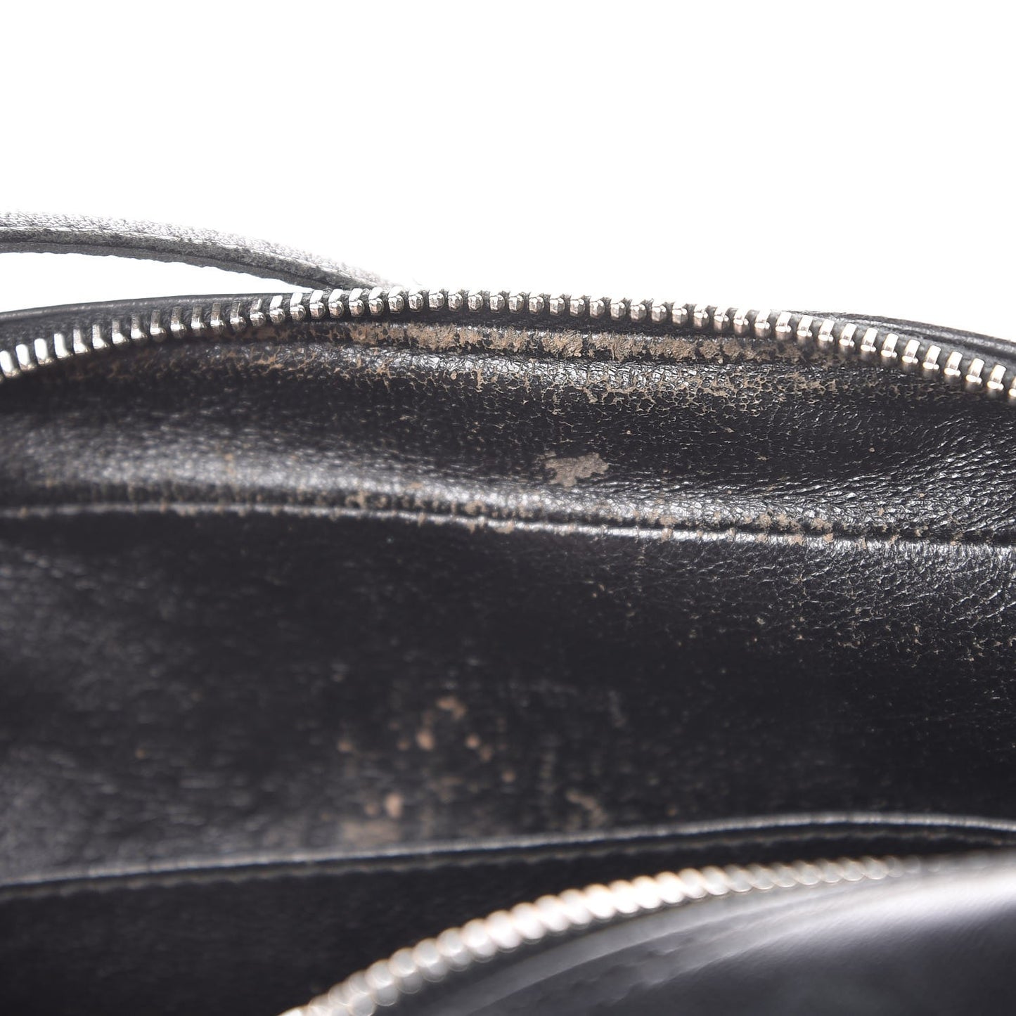 Lambskin Diamond Stitched Camera Case Black