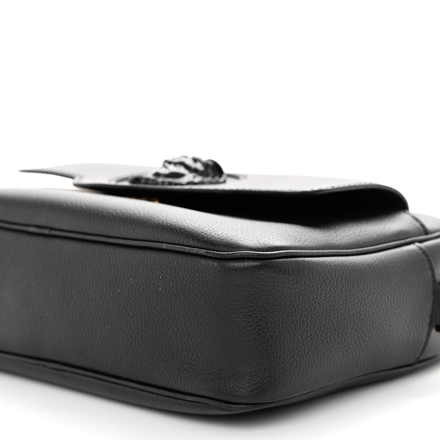 Versace Grained Calfskin Medusa Camera Bag Black 9 of 9