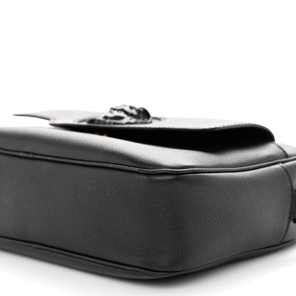 Versace Grained Calfskin Medusa Camera Bag Black 9 of 9