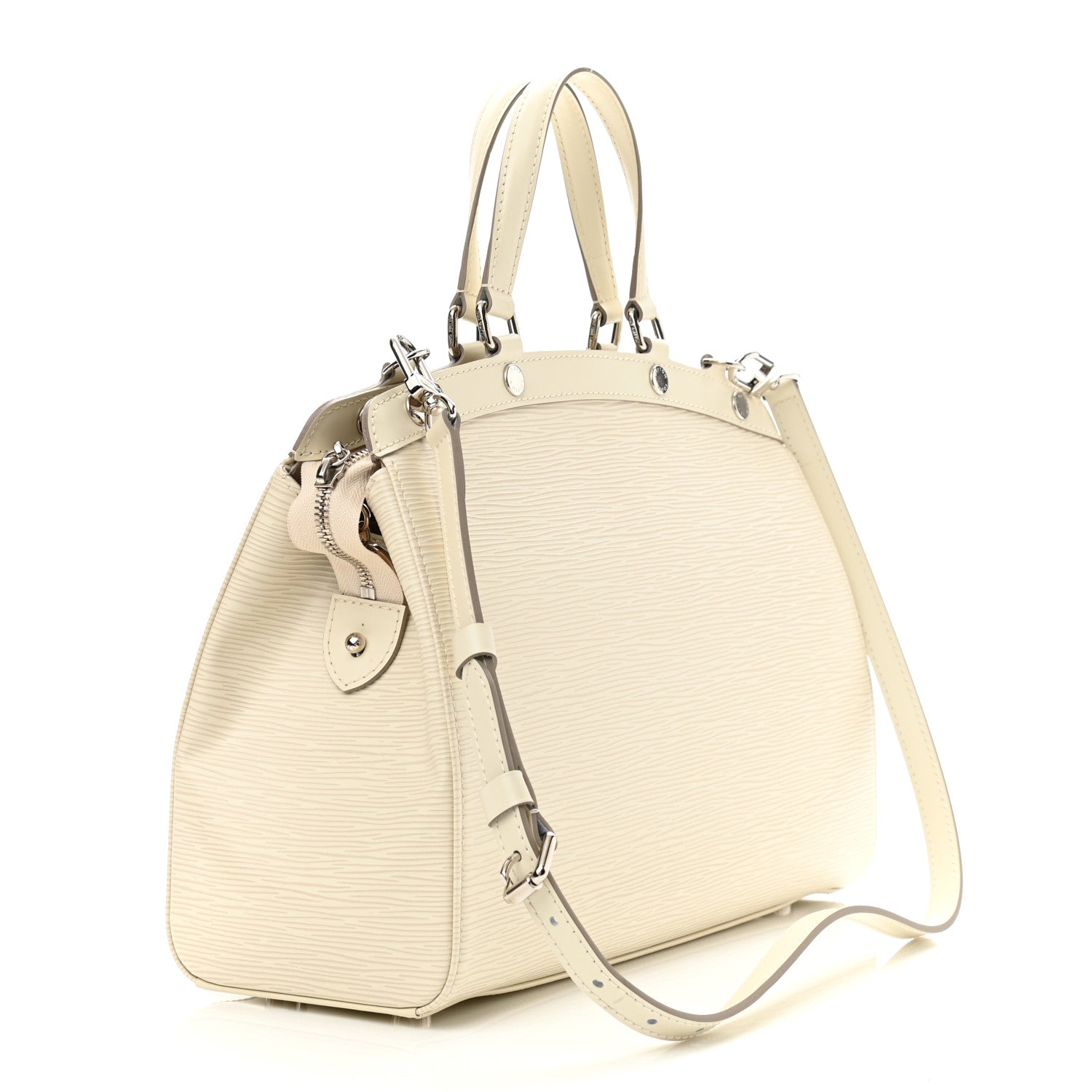 Louis Vuitton Epi Brea MM Ivory 3 of 10