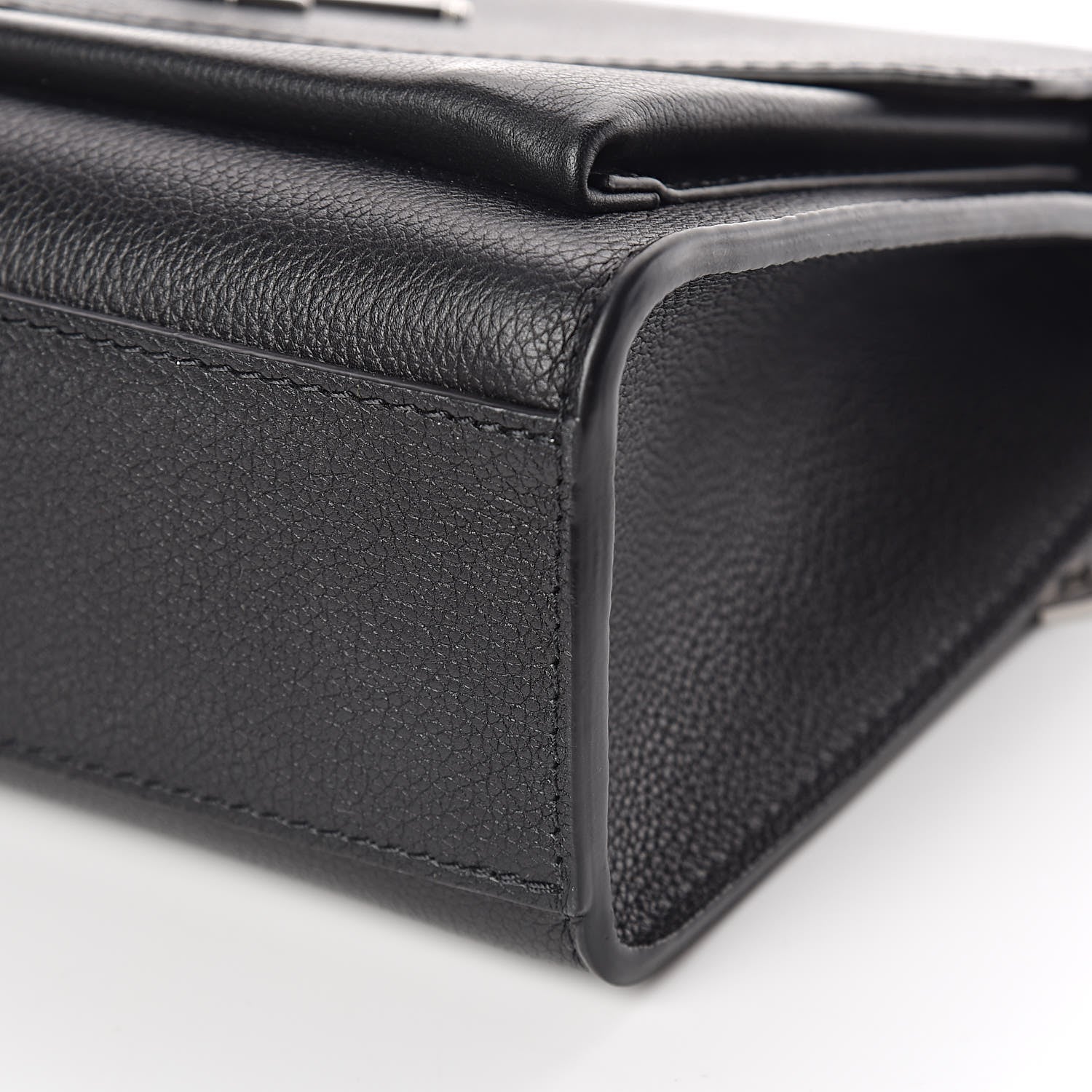 Louis Vuitton Soft Calfskin My Lockme Chain Bag BB Black 6 of 9