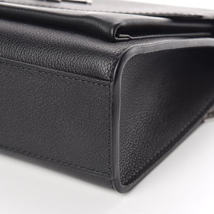 Louis Vuitton Soft Calfskin My Lockme Chain Bag BB Black 6 of 9