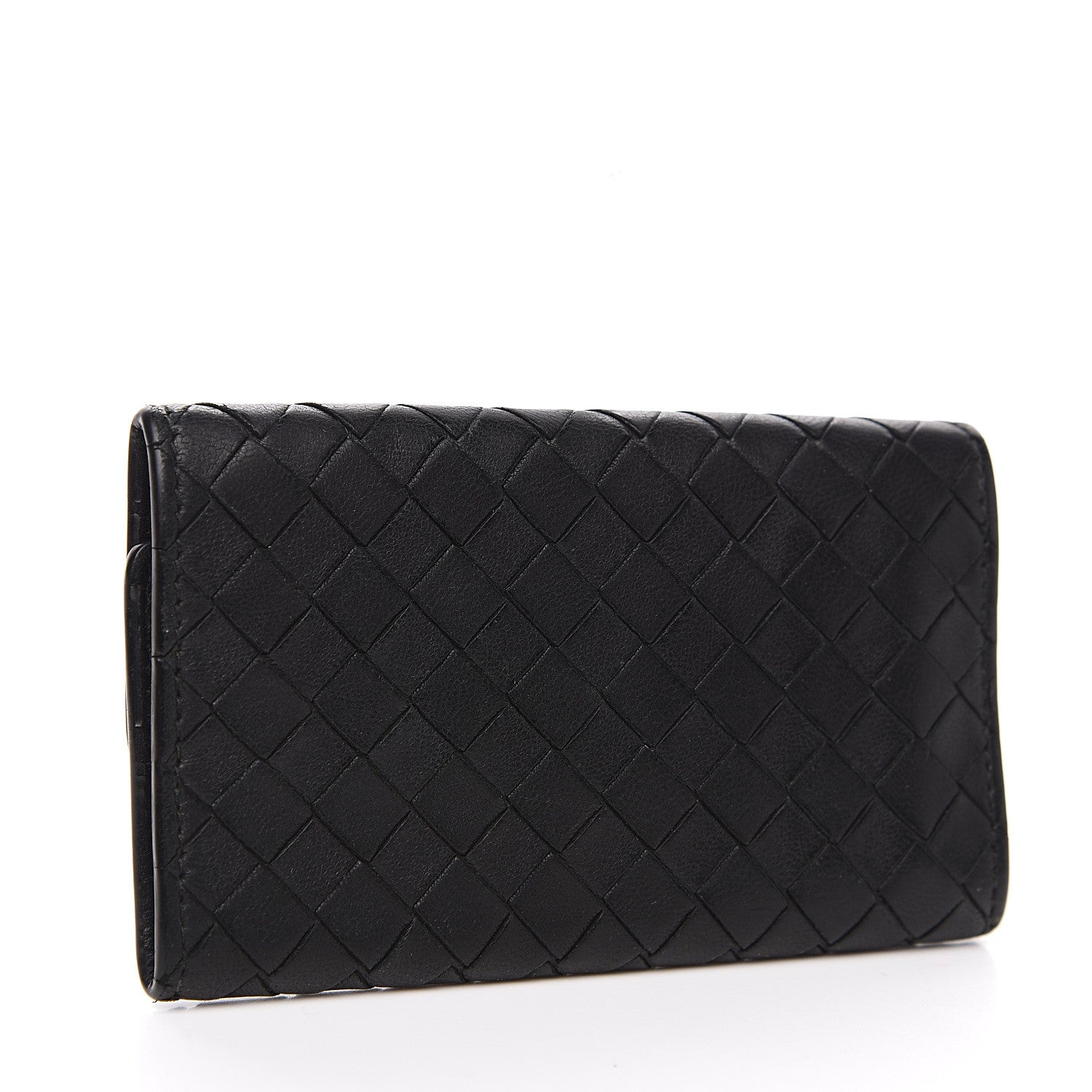 Bottega Veneta Nappa Intrecciato 6 Key Holder Black 2 of 7