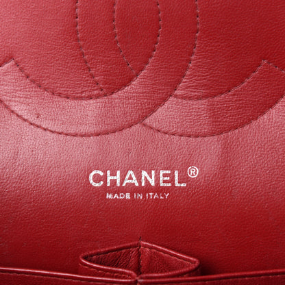 Chanel Caviar Quilted Jumbo Double Flap Dark Red 11 of 13