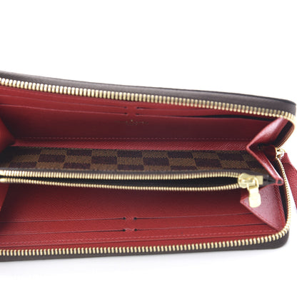 Louis Vuitton Damier Ebene Clemence Wallet Cherry 5 of 8