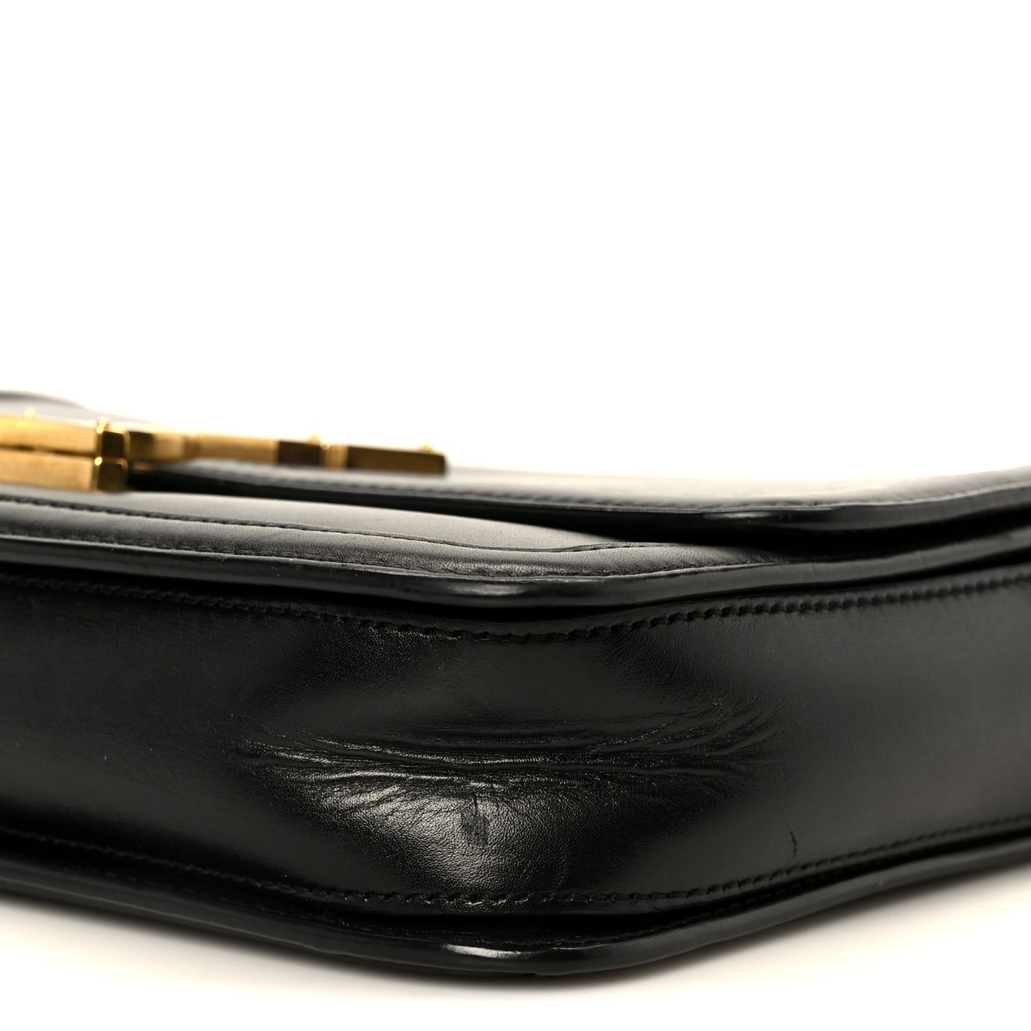 Box Calfskin Monogram Medium Solferino Satchel Black
