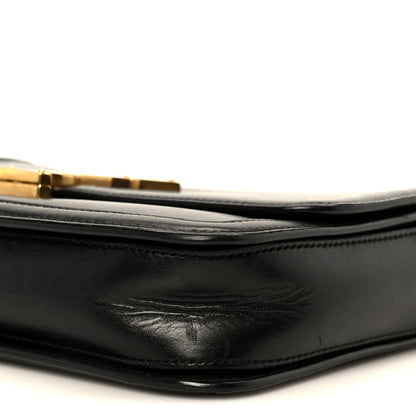 Saint Laurent Box Calfskin Monogram Medium Solferino Satchel Black 11 of 11