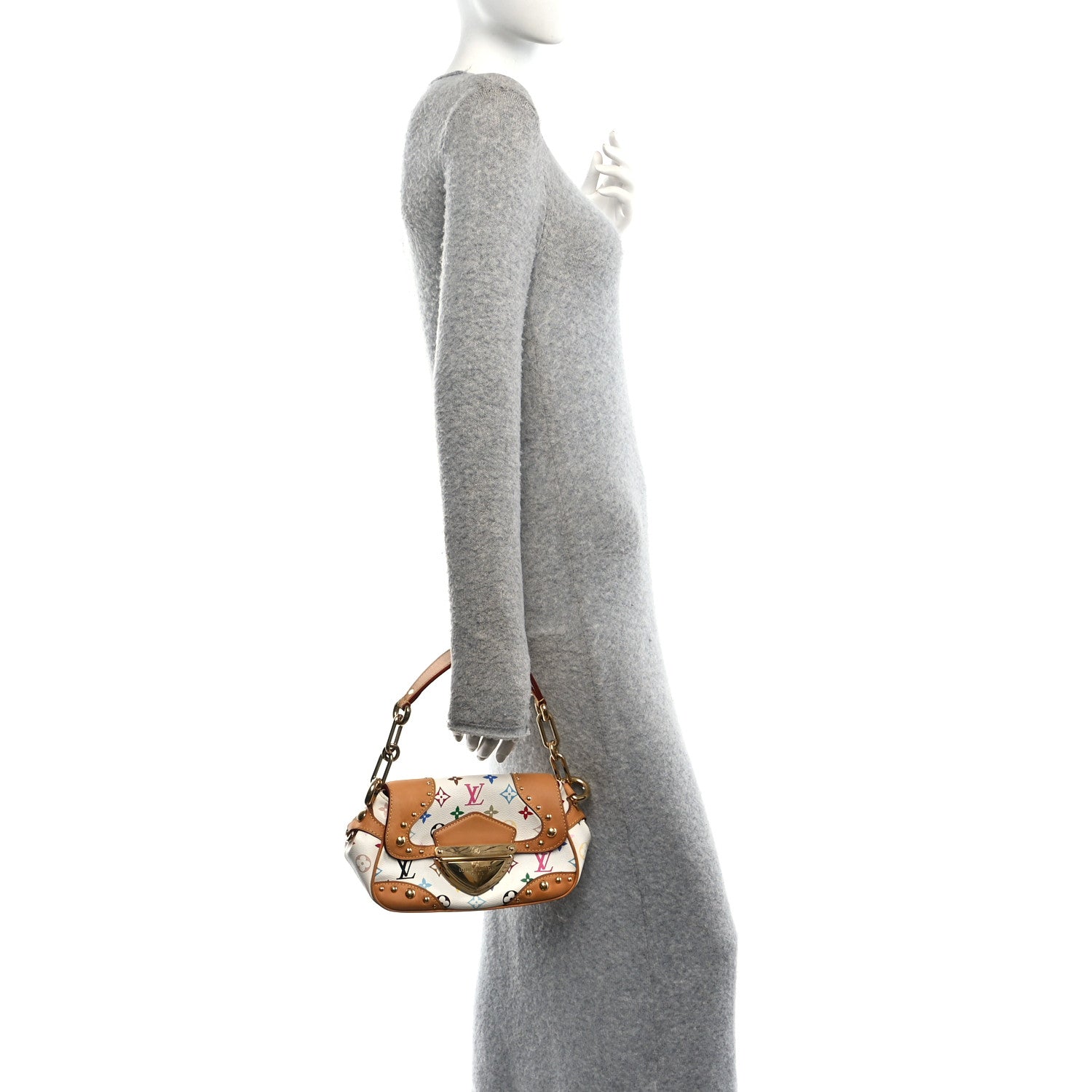 Louis Vuitton Monogram Multicolor Marilyn White 2 of 9