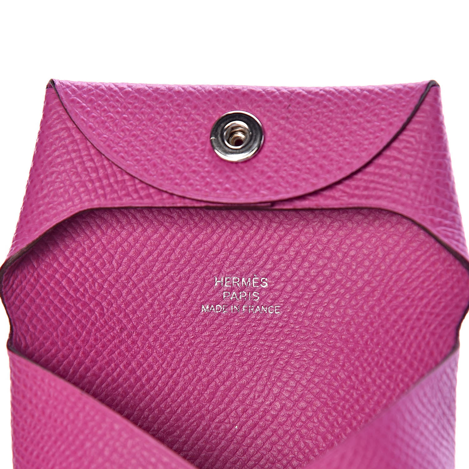 Hermes Epsom Bastia Coin Purse Magnolia 6 of 8