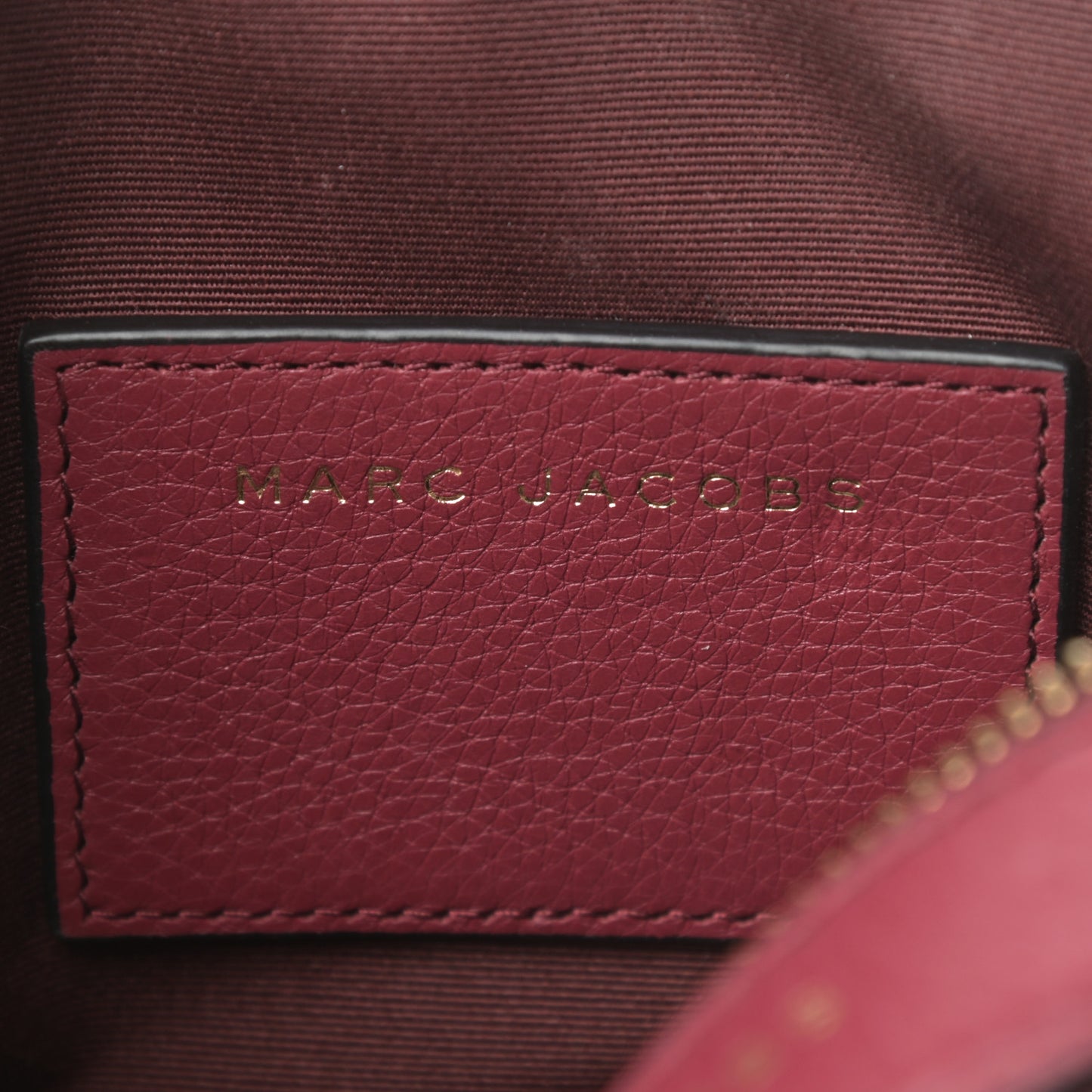 Calfskin Shutter Camera Crossbody Bag Deep Maroon