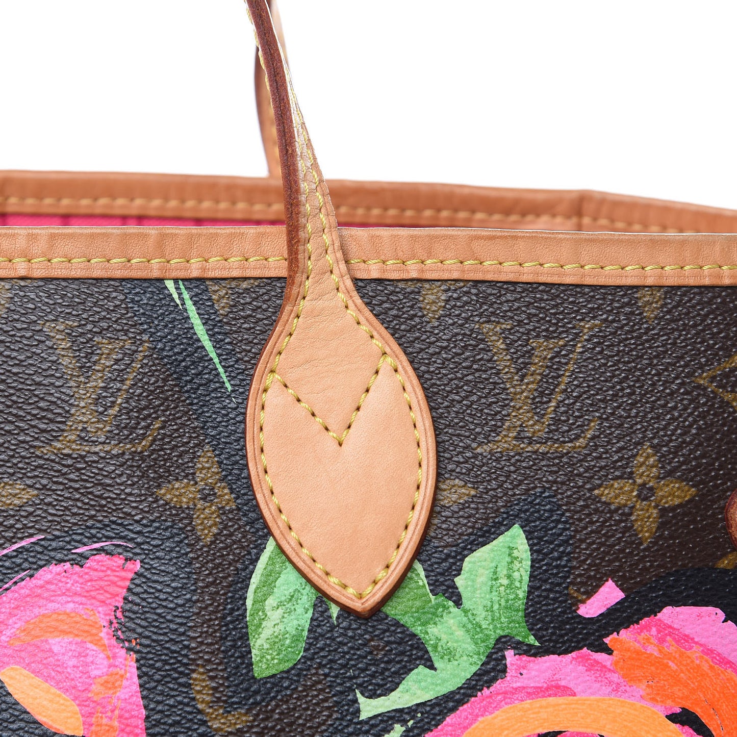 Monogram Roses Neverfull MM