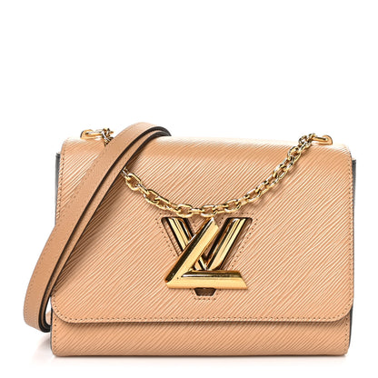 Louis Vuitton Epi Twist Shoulder Bag MM Camel 1 of 11
