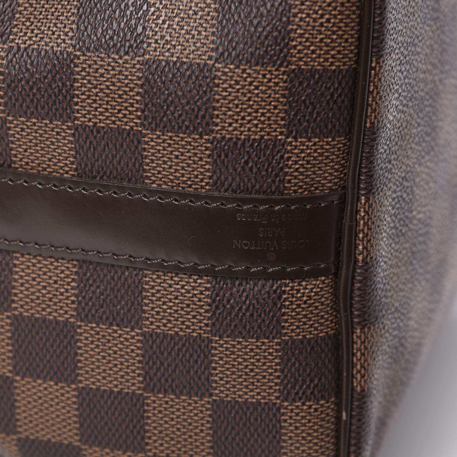 Louis Vuitton Damier Ebene Speedy Bandouliere 30 11 of 12