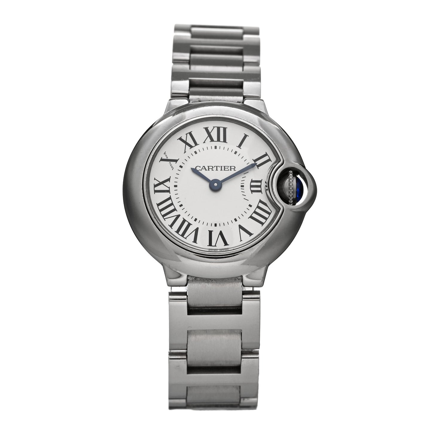 Stainless Steel 28mm Ballon Bleu De Cartier Quartz Watch